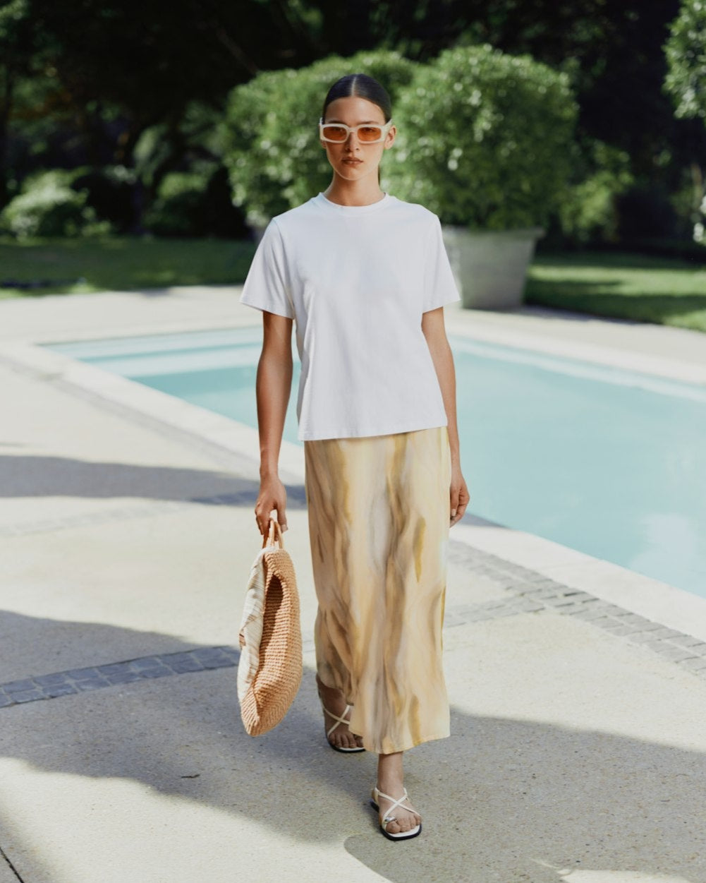 VIMURINA Long Skirt - Pale Banana